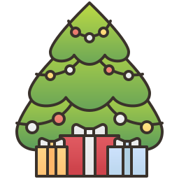 Christmas tree icon