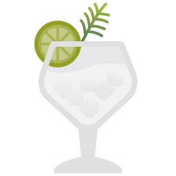 Gin tonic icono