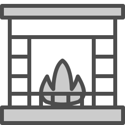 Fireplace icon