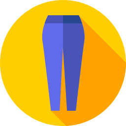 pantalones de yoga icono