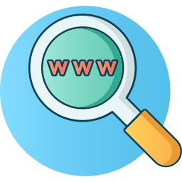 buscador web icono