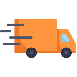 Cargo truck icon