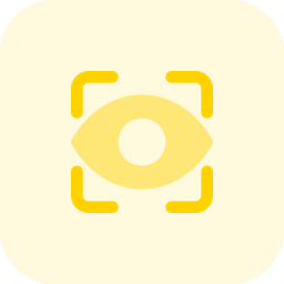 Eye scanner icon