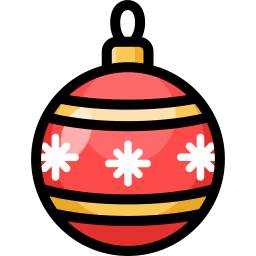 Christmas ornament icon