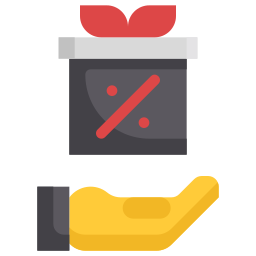 Gift box icon