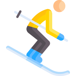 Лыжи иконка