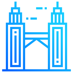 bliźniacza wieża petronas ikona