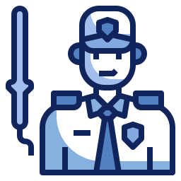 Security man icon