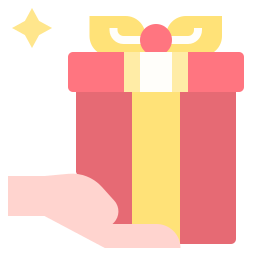 Gift box icon