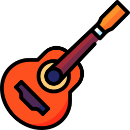 Spanish guitar icon