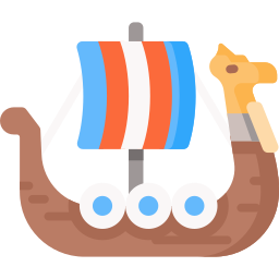 vikingschip icoon