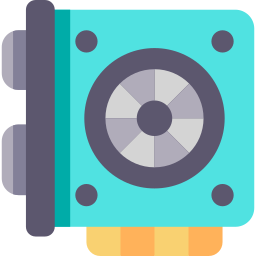 Graphic card icon