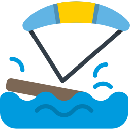 surf de vela icono