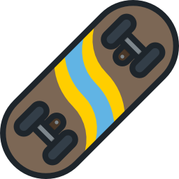 skateboard icoon