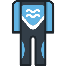 Diving suit icon