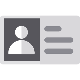 Business card icon