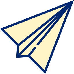 Бумажный самолетик иконка