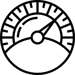 velocímetro icono