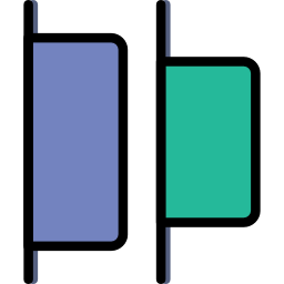 Vertical alignment icon
