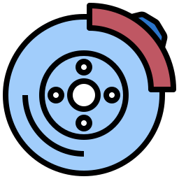 Brake disc icon