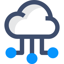 Cloud network icon