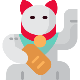 Maneki neko icon