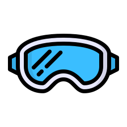 Ski goggles icon