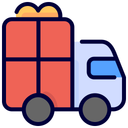 ciężarówka dostawcza ikona