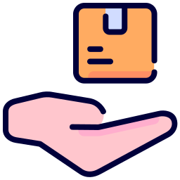 Hand box icon