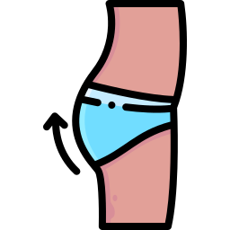 Gluteus implant icon