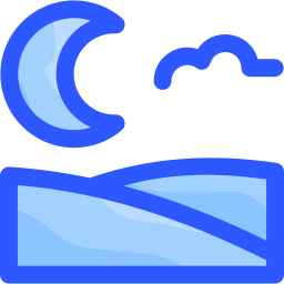 Half moon icon