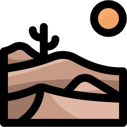 deserto Ícone