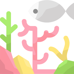 Coral reef icon