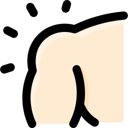 hombro icono