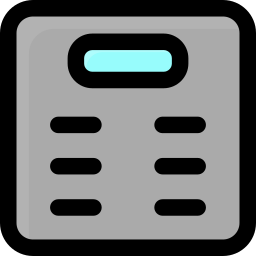 Weight scale icon