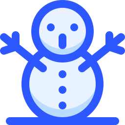 boneco de neve Ícone