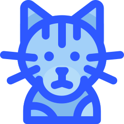 gato de bengala icono
