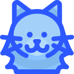 gato siberiano icono