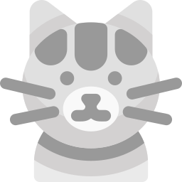 Shorthair cat icon