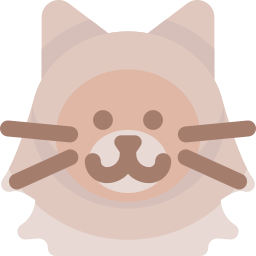 Siberian cat icon