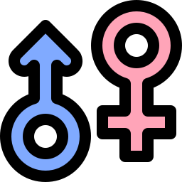 Gender symbols icon