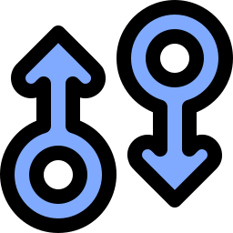 geslacht symbolen icoon