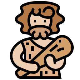 cavernícola icono