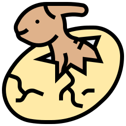 Яйцо динозавра иконка