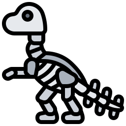 crânio de dinossauro Ícone