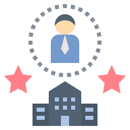 Employee of the year icon