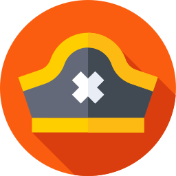 Pirate hat icon