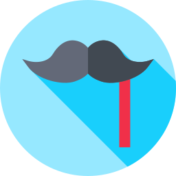 bigode Ícone