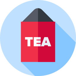 bustina di tè icona