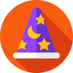 Wizard hat icon